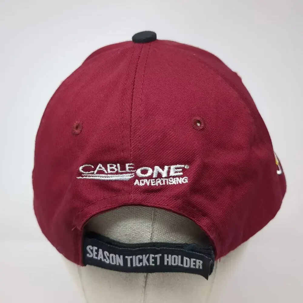 South Carolina Gamecocks NCAA Baseball Cap Red Black OS Season Ticket Holder
